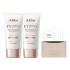 달바 워터풀 톤업 선크림 SPF 50+ PA++++ 50ml x 2p + 밸런싱 비건 젤 클렌저 15ml 세트 1개