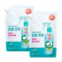 온더바디 코튼풋 발을씻자 풋샴푸 리필 자몽민트향, 1개입, 2개, 500ml
