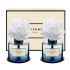 시즈넬 고급 차량용 디퓨저 화이트 로즈 블루 120ml, 2개, 라일락향